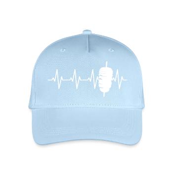 Döner Kebab, Brochette de kebab, Kebab turc grill - Casquette de baseball bio Enfant - bleu clair - Devant