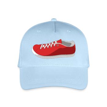 Schuh Rendering - Kinder Bio Basecap - Hellblau - Vorne