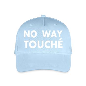No way touché - Casquette de baseball bio Enfant - bleu clair - Devant