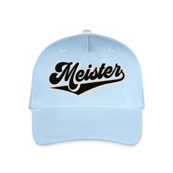 Champion | Colors changeable - Organic Kids’ Baseball Cap - light blue - Front