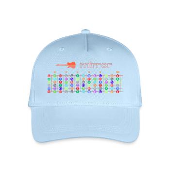 Gitarrengriffbrettspiegel - Sounds - Kinder Bio Basecap - Hellblau - Vorne
