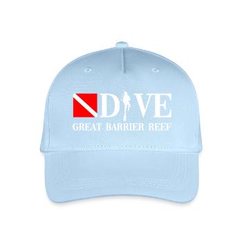 Dive - Great Barrier Reef - Australia - Kinder Bio Basecap - Hellblau - Vorne