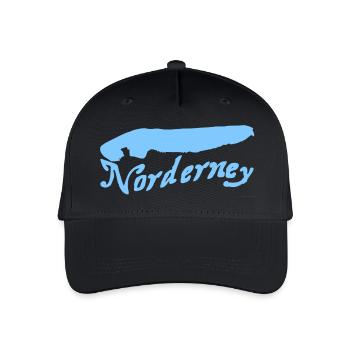Norderney Tattoo - Organic Kids’ Baseball Cap - black - Front