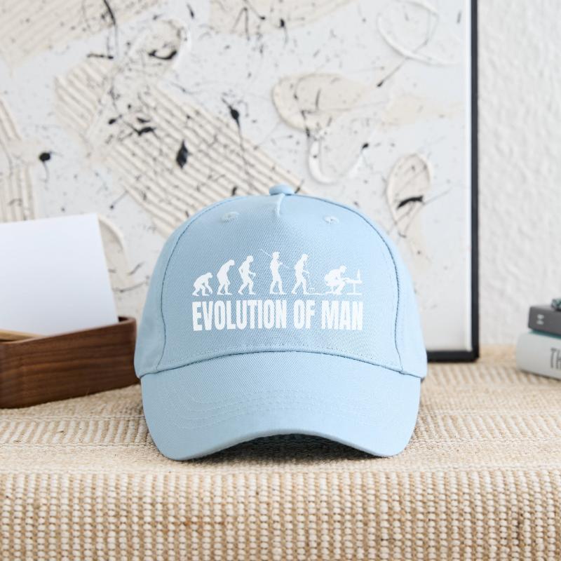 Evolution of Programmierer IT Computer Coder Kinder Bio Basecap
