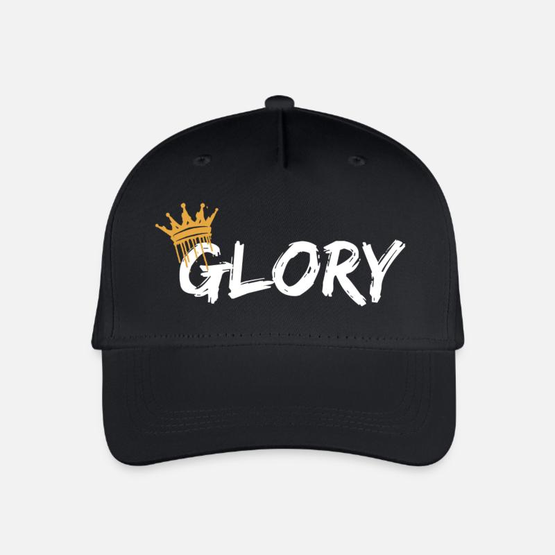 Glory Krone - Kinder Bio Basecap - Schwarz