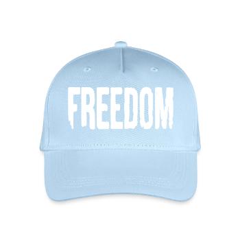 Freedom - Organic Kids’ Baseball Cap - light blue - Front