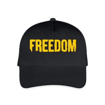 Freedom - Organic Kids’ Baseball Cap - black - Front