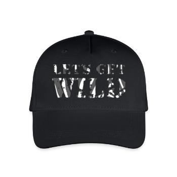 wild_2_a - Kinder Bio Basecap - Schwarz - Vorne