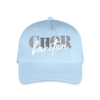 Choir Baritone - Organic Kids’ Baseball Cap - light blue - Front