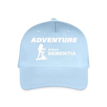 CLIMBING ADVENTURE - Organic Kids’ Baseball Cap - light blue - Front