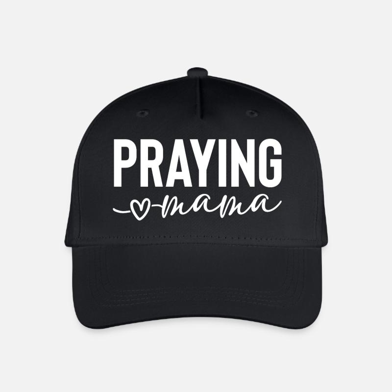 Maman Priante - Casquette de baseball bio Enfant - noir