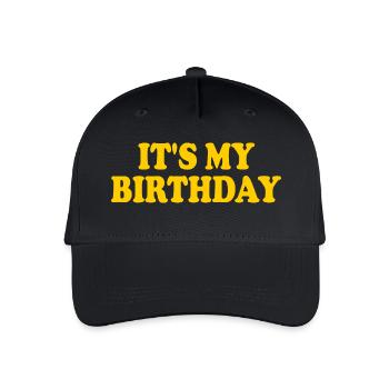 Its my birthday - Casquette de baseball bio Enfant - noir - Devant