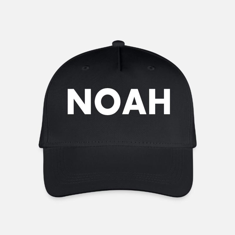 Noah - Kinder Bio Basecap - Schwarz