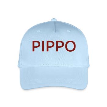 PIPPO rot - Kinder Bio Basecap - Hellblau - Vorne