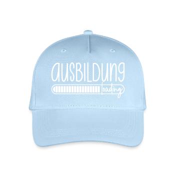 Ausbildung loading Azubi Azubine Auszubildender - Kinder Bio Basecap - Hellblau - Vorne