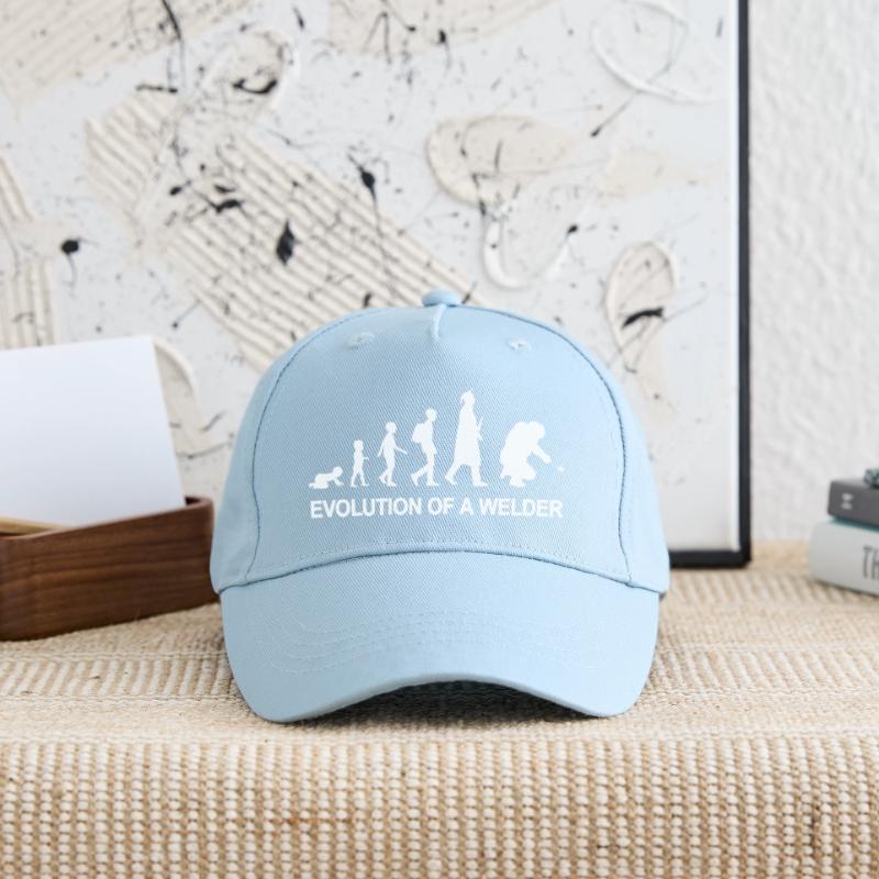 Évolution d’un soudeur Casquette de baseball bio Enfant