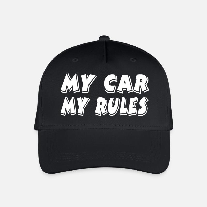 Auto - Kinder Bio Basecap - Schwarz