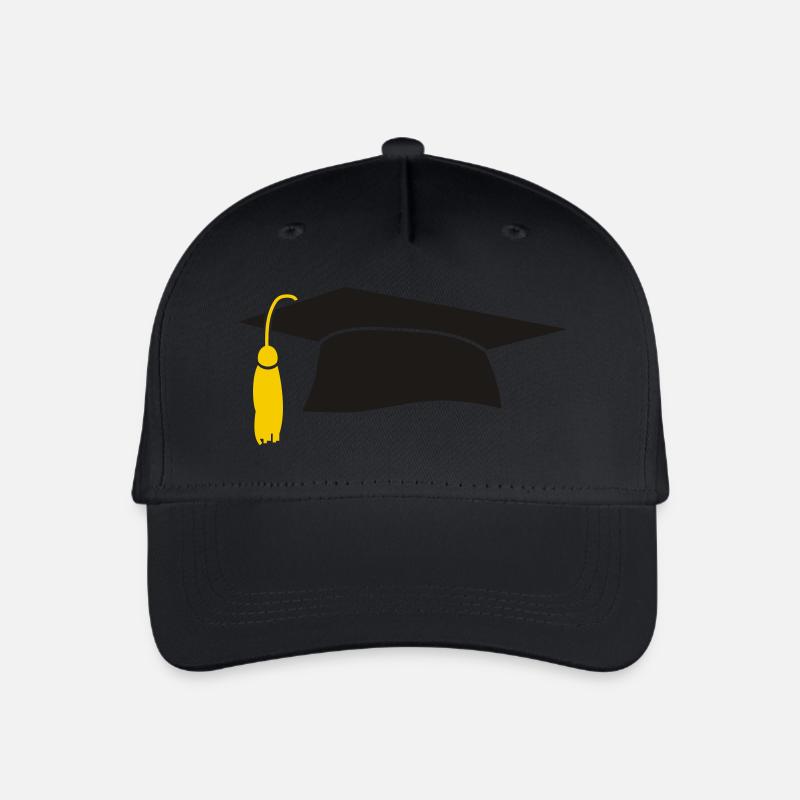 Doktorhut - Kinder Bio Basecap - Schwarz