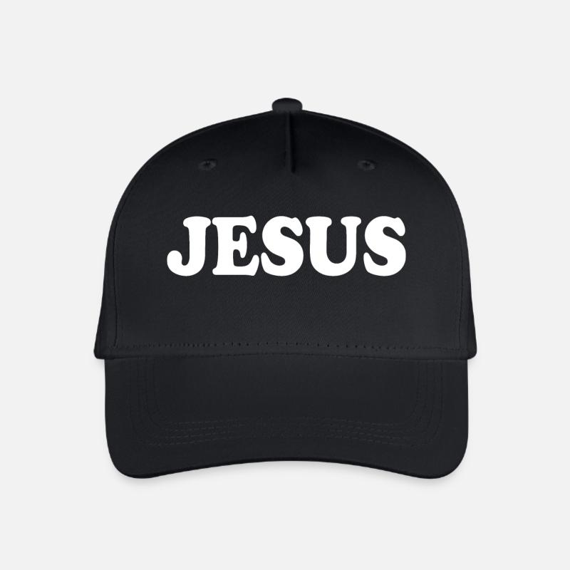 Jesus - Kinder Bio Basecap - Schwarz