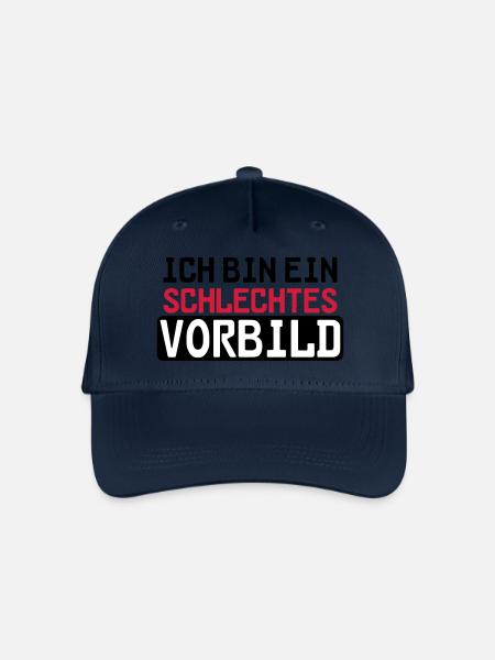 Schlechtes Vorbild - Kinder Bio Basecap - Navy