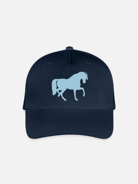 Pferd - Kinder Bio Basecap - Navy