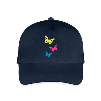 schmetterlinge - Kinder Bio Basecap - Navy - Vorne