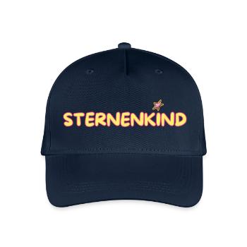 STERNENKIND – Nicht vergessen, nur woanders - Kinder Bio Basecap - Navy - Vorne