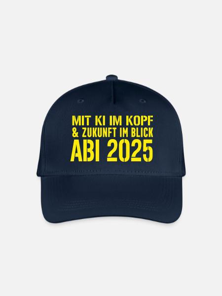 Abschluss KI - Kinder Bio Basecap - Navy
