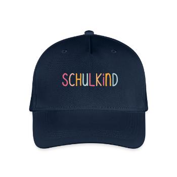 Schulkind UNI - Kinder Bio Basecap - Navy - Vorne