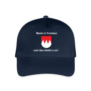 Made in Franken - Kinder Bio Basecap - Navy - Vorne