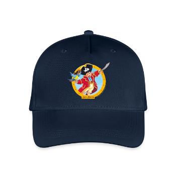 Käpt'n Sharky Piratenkapitän - Kinder Bio Basecap - Navy - Vorne