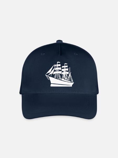 Schiff Schifffahrt - Kinder Bio Basecap - Navy