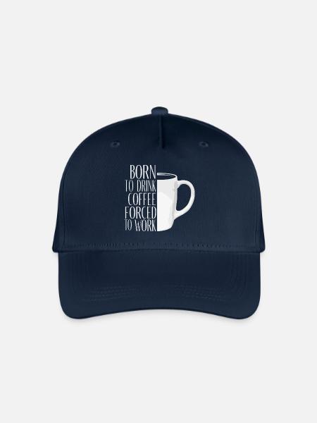 Originelle motivierende Kaffeetasse - Kinder Bio Basecap - Navy