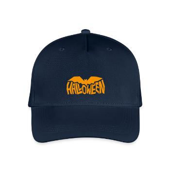 Halloween-Peitsche - Kinder Bio Basecap - Navy - Vorne