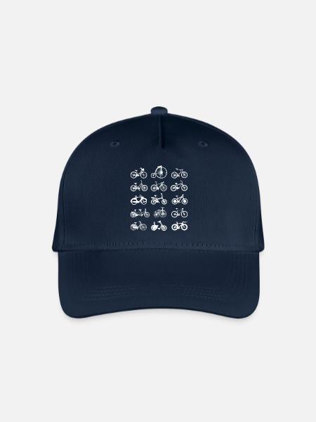 Fahrrad rad räder radl - Kinder Bio Basecap - Navy