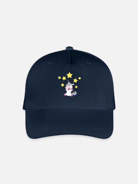 Einhorn - Kinder Bio Basecap - Navy