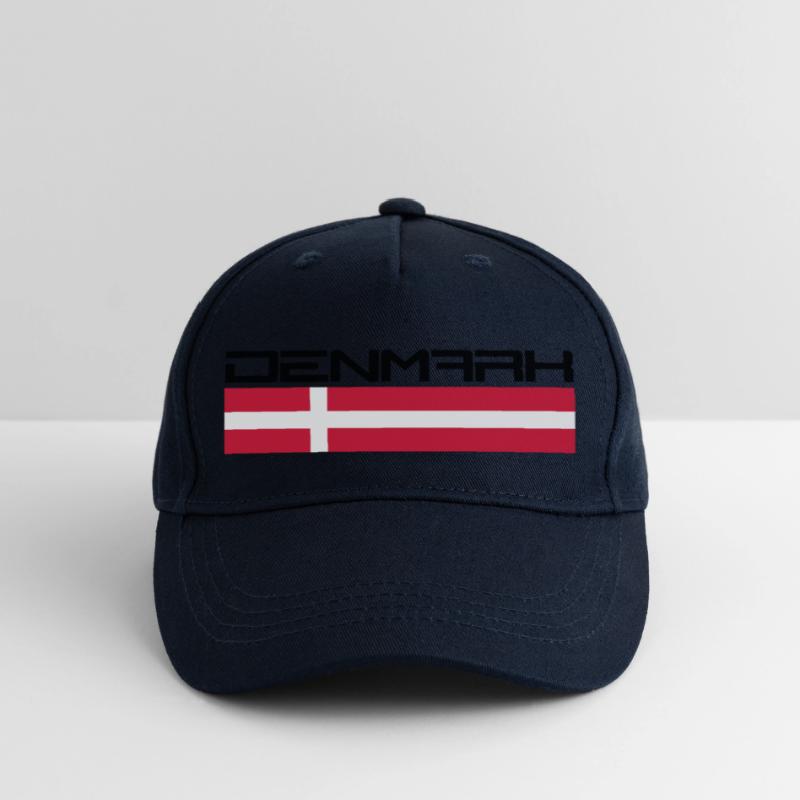 Denmark Logo Design Kinder Bio Basecap