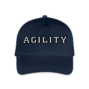 agility - Kinder Bio Basecap - Navy - Vorne