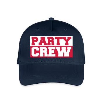 Party Crew - Organic Kids’ Baseball Cap - navy - Front