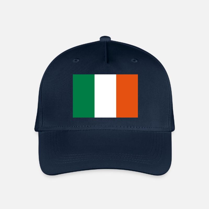 drapeau_irlande - Organic Kids’ Baseball Cap - navy