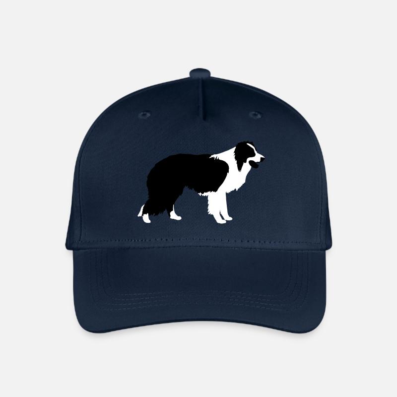 Border Collie - Organic Kids’ Baseball Cap - navy