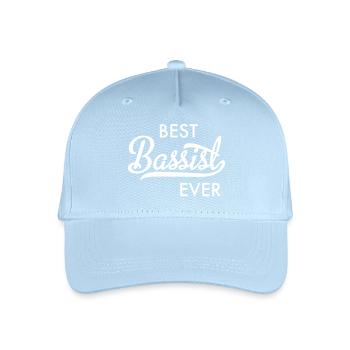 Bassiste - Casquette de baseball bio Enfant - bleu clair - Devant