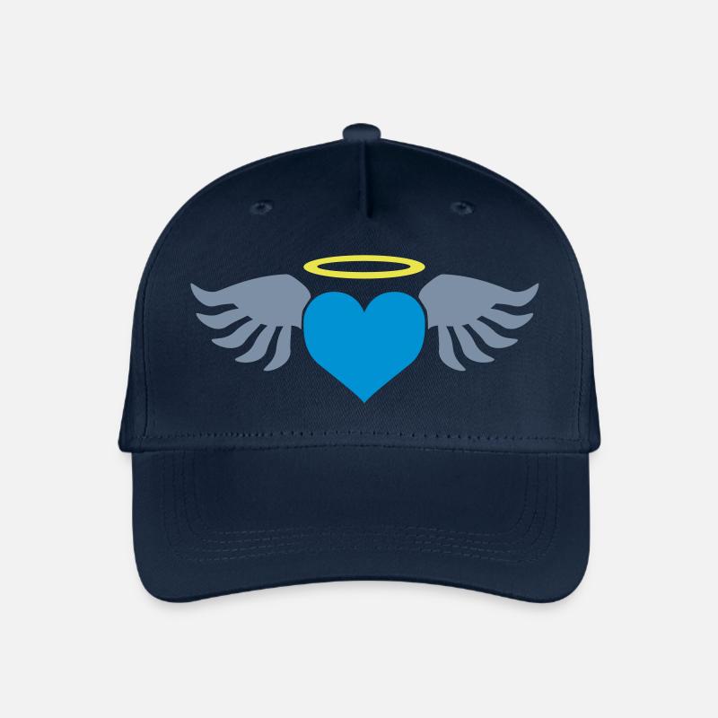 love_ange - Organic Kids’ Baseball Cap - navy