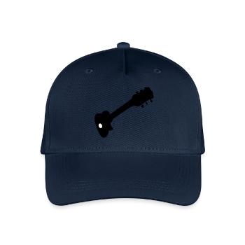 guitar - Organic Kids’ Baseball Cap - navy - Front