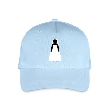 wedding_woman - Kinder Bio Basecap - Hellblau - Vorne