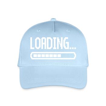 loading ladebalken - Kinder Bio Basecap - Hellblau - Vorne