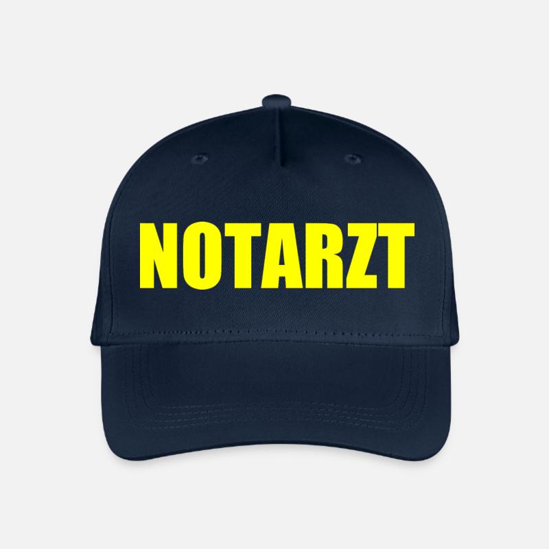 Notarzt - Kinder Bio Basecap - Navy
