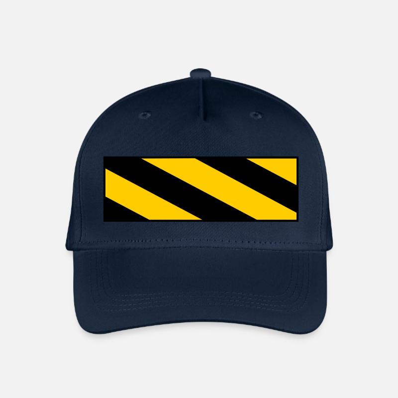 warning sign - Kinder Bio Basecap - Navy