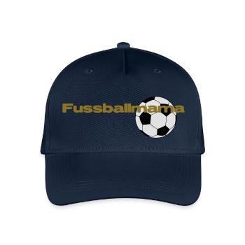 Soccer Mom - Organic Kids’ Baseball Cap - navy - Front