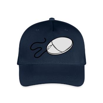 Computer mouse - Kinder Bio Basecap - Navy - Vorne